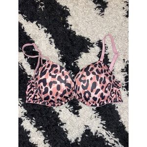 Victoria’s Secret PINK Leopard Push-Up Bra
